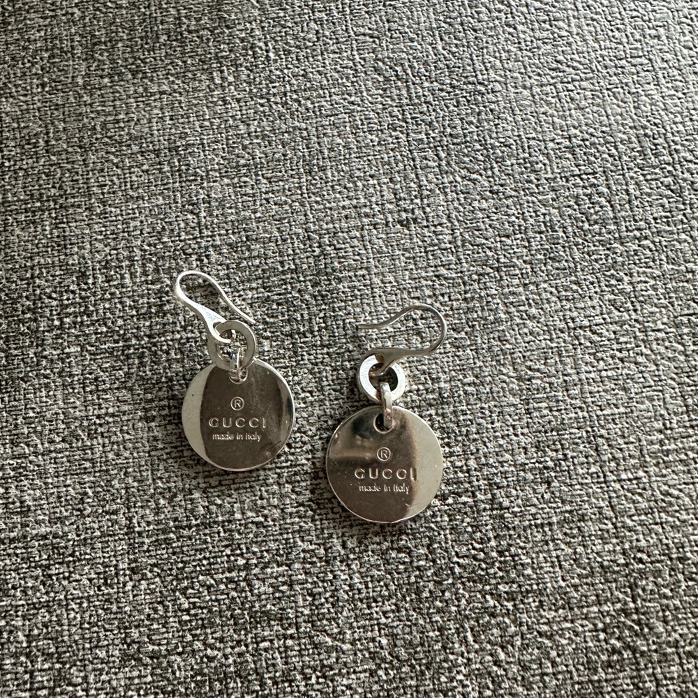 gucci circle earrings